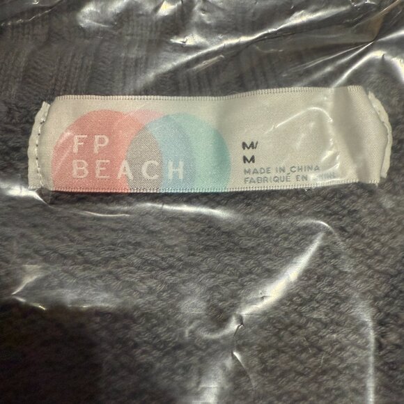 Free People Hailee Cardi  Set - Light Gray aka Peppery 🎉 NWOT - Picture 11 of 13